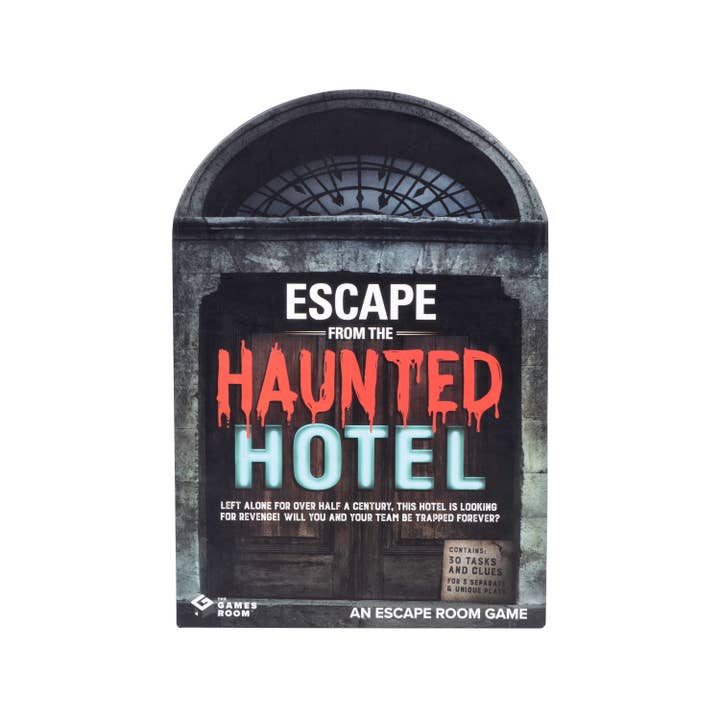 Fizz Creations Inc - Wholesale Board Game - Esacape the Haunted Hotel - Escape Room Game