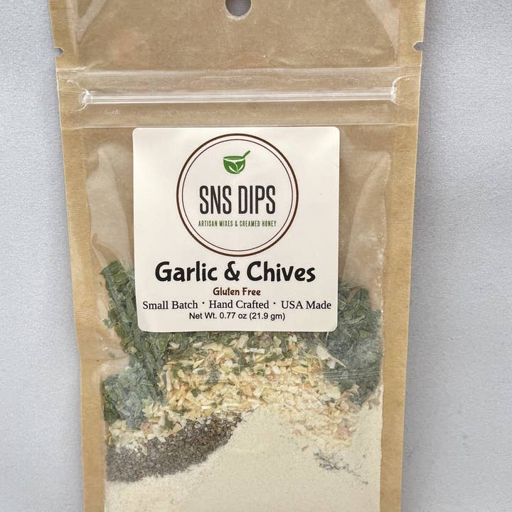 SnS Dips - Wholesale Dip - Garlic & Chive Dip Mix