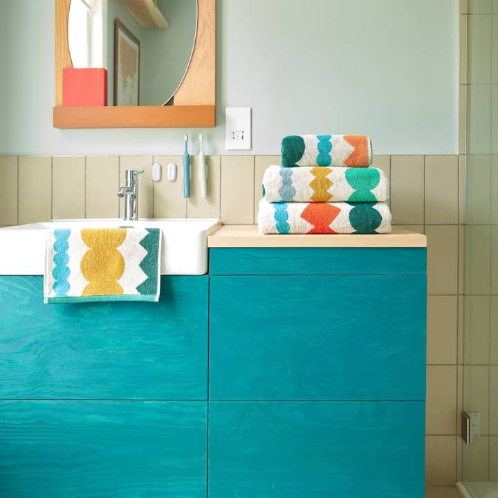 Donna Wilson - Wholesale Wash Cloth - Mixed Fizz Face Cloth1