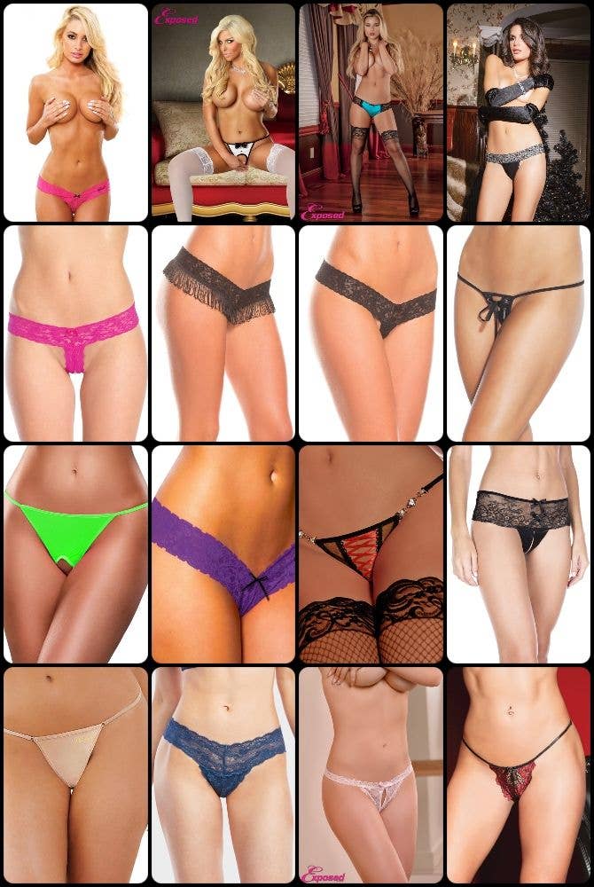 Lingerie Mart – wholesale Underwear – Women's – THONGPAK10 - Asst'd Thong/G-String Package - Ships in 1 Day!1