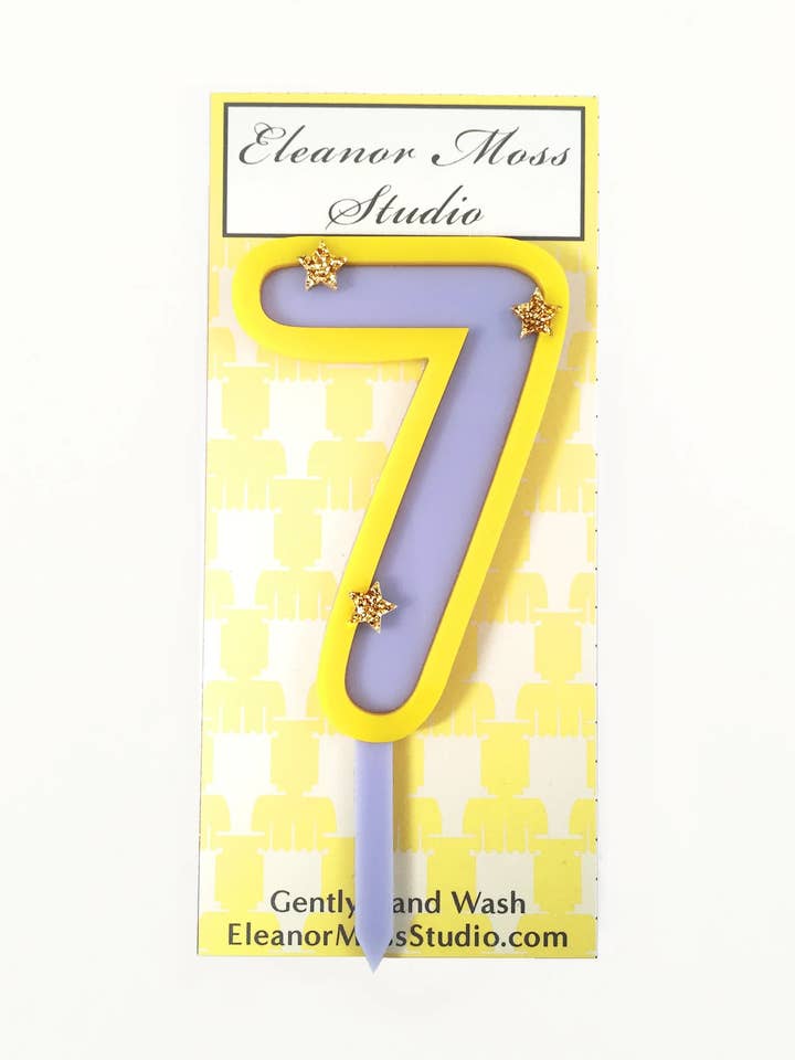 7 Lavender/ Yellow for wholesale by Eleanor Moss Studio