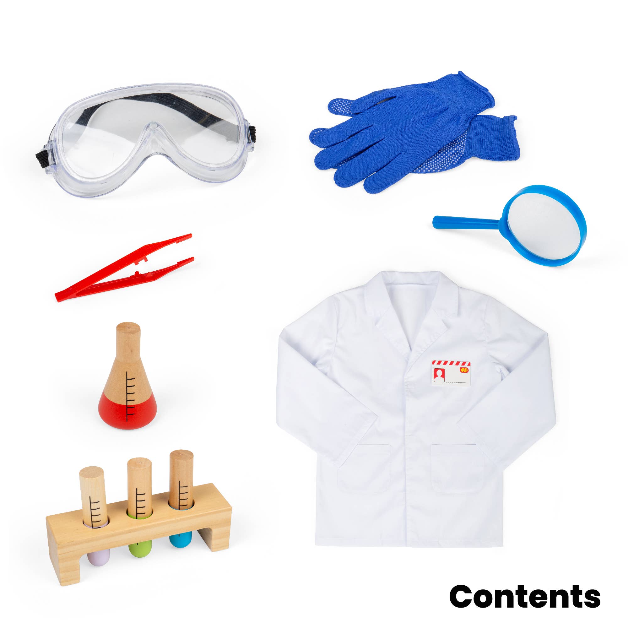 Bigjigs Toys - Vente Déguisement – enfant - Costume de scientifique1