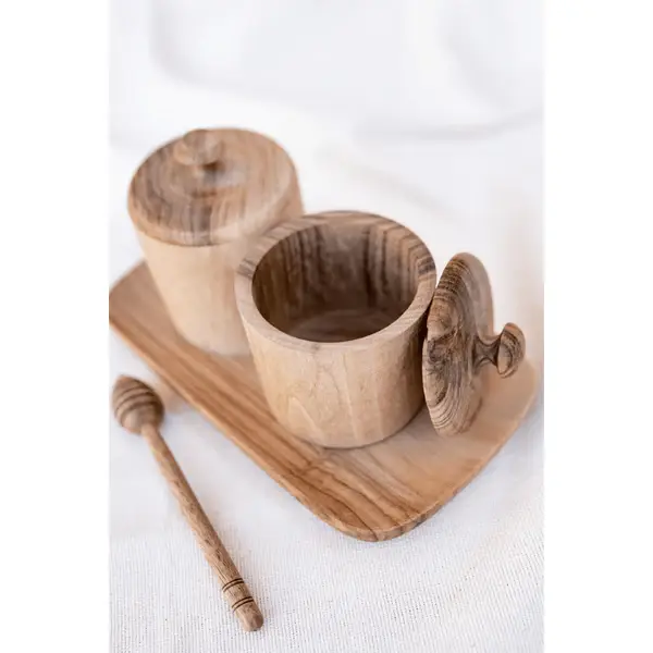 High crafty – wholesale Spice rack – Handmade Moroccan Wooden Spice Box – Artisan Storage Contain2