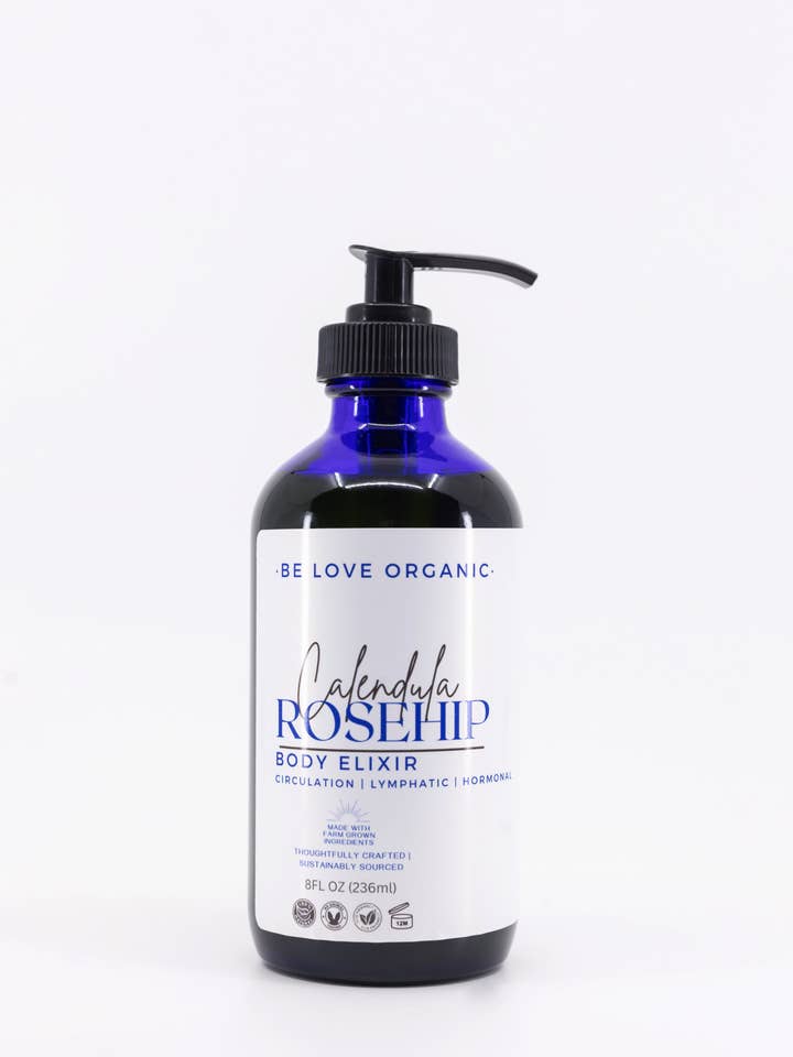 Óleo de Banho + Corpo de Calêndula + Rosa Mosqueta por atacado de BE LOVE ORGANIC SKINCARE