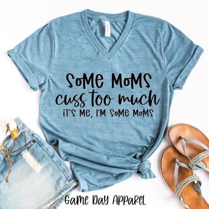 Algunas mamás maldicen para venta al por mayor de Game Day Apparel