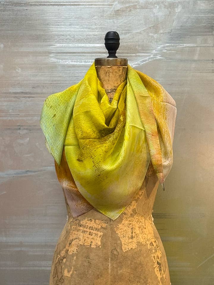 Hallo Gelber Schal für den Großhandel von fraiche arts