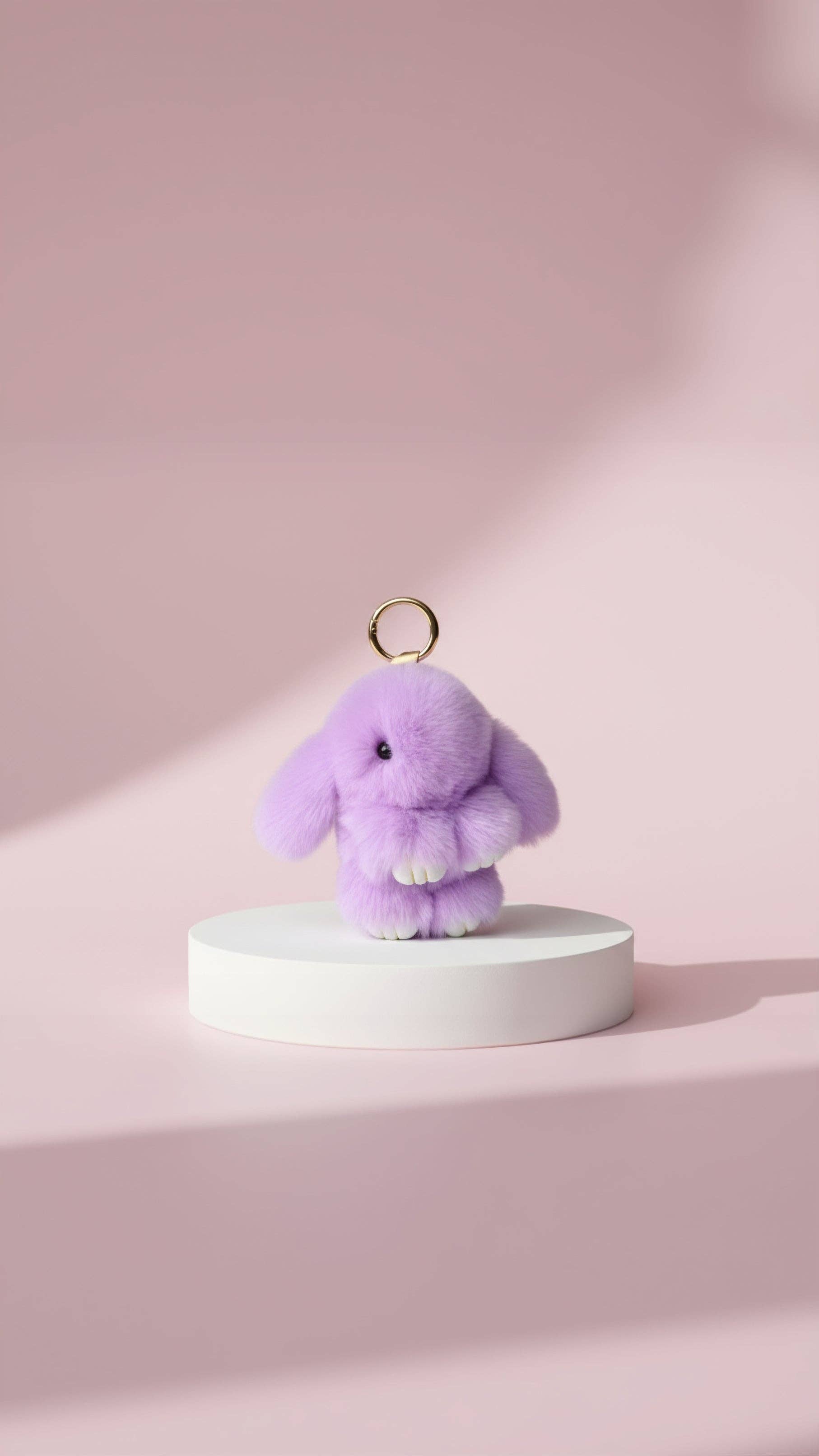 Arya Jewellery Wholesale – wholesale Keychain – Women's – Mini Fluffy Bunny Rabbit Key Ring & Bag Charm13