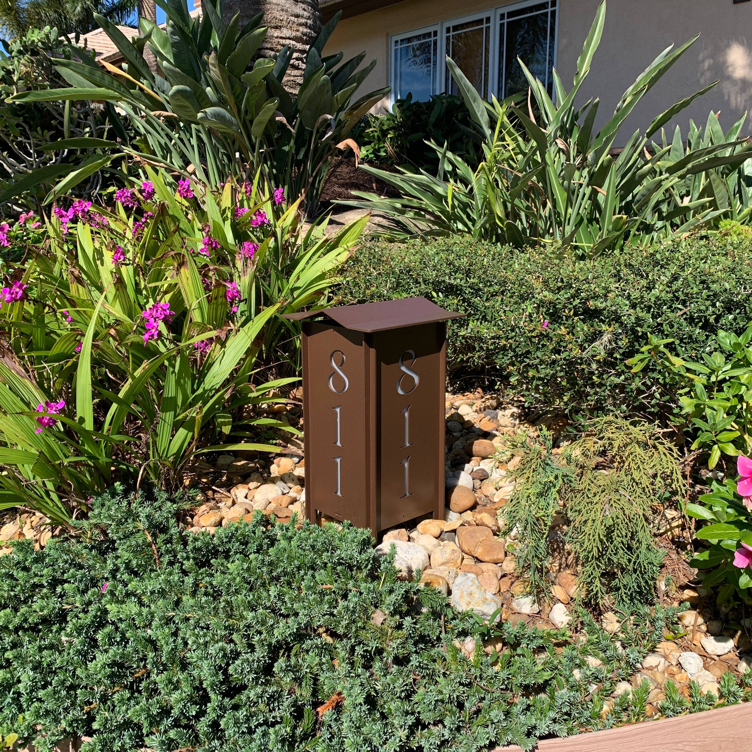 TedStuff - Wholesale Buiten/gazonlicht - RadiantLight 14" hoge ADRESMARKERING Landschapsverlichting - Tuinverlichting19