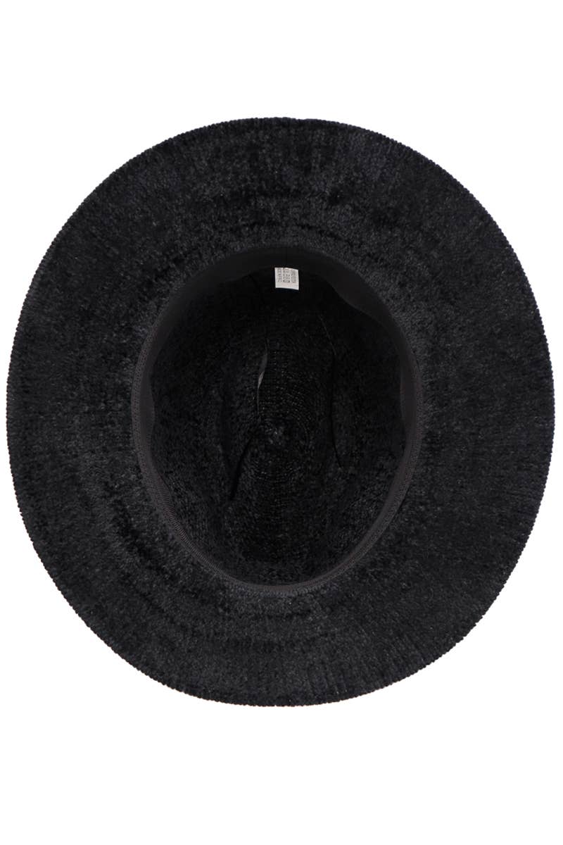 Cap Zone – wholesale Fedora – Women’s – Velvety Corduroy Woven Chenille Floppy Fedora Rancher Hat5