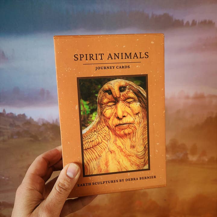 Shaping Spirit - Wholesale Tarot/Oracle Card - Spirit Animal Journey Deck with Guidance Questions | Intuitive Oracle Cards for Reflection & Spiritual Growth