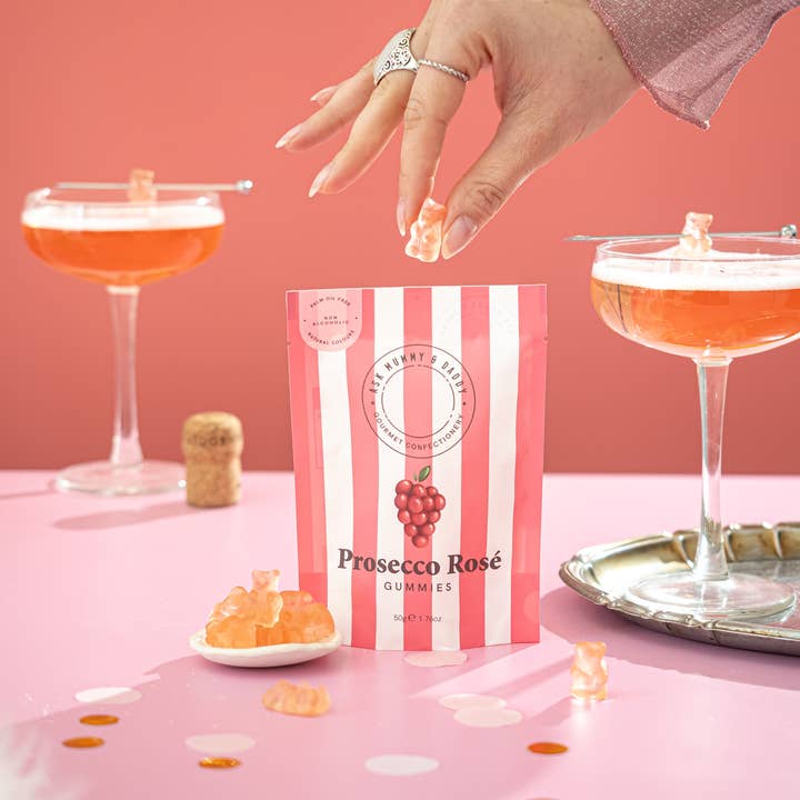 Ask Mummy & Daddy - Wholesale Gummy - Prosecco Rose Gummies