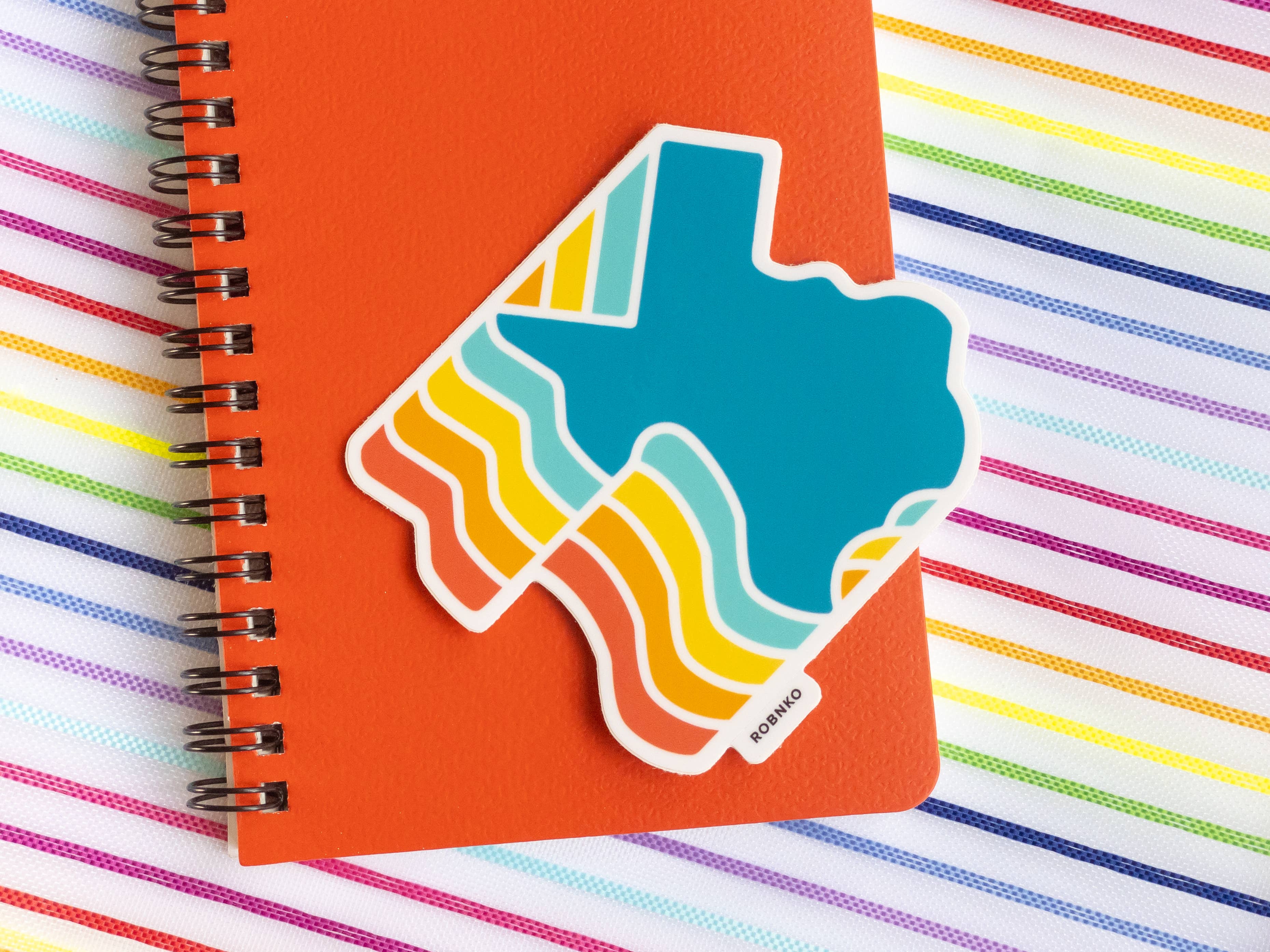 ROBNKO - Wholesale Sticker - Texas Vibes Sticker0