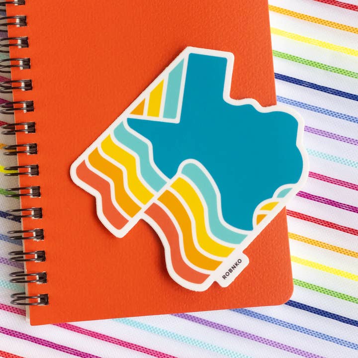 ROBNKO - Wholesale Sticker - Texas Vibes Sticker