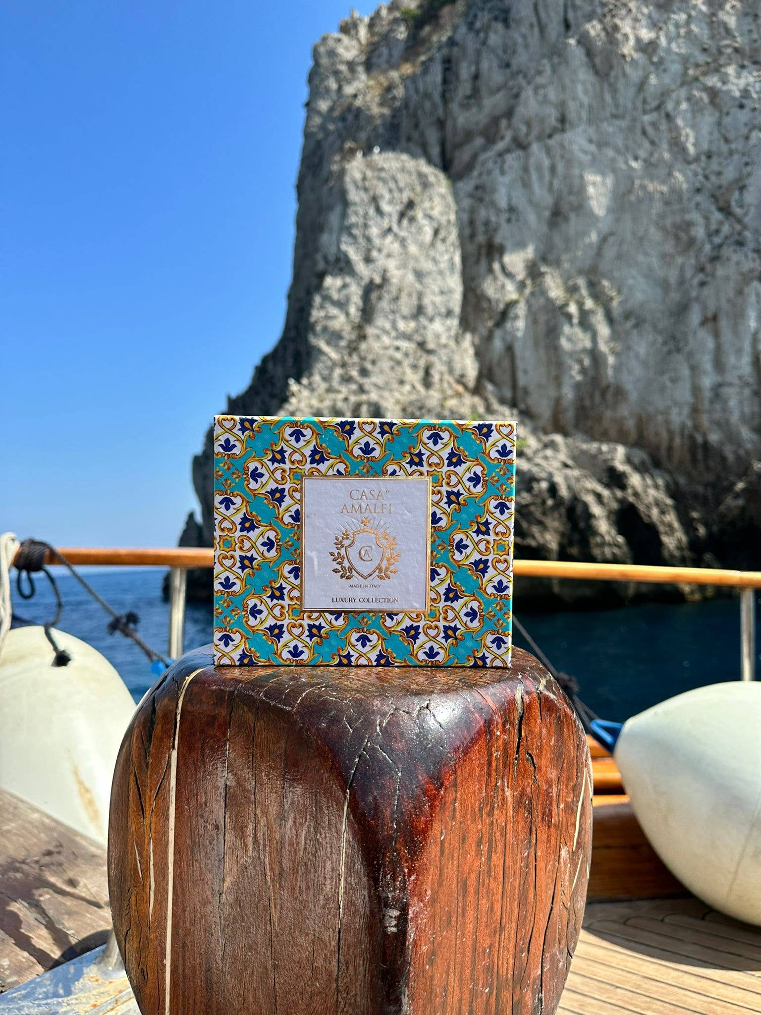 Casa Amalfi – Engroshandel Gaveæske – Tag mig med til Capri Enkelt gaveæske4