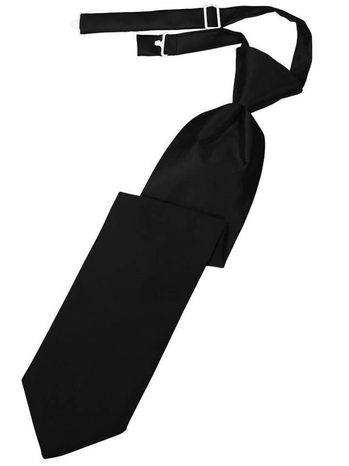 Luxe satijnen stropdas, voorgeknoopt voor wholesale door Tux-USA®