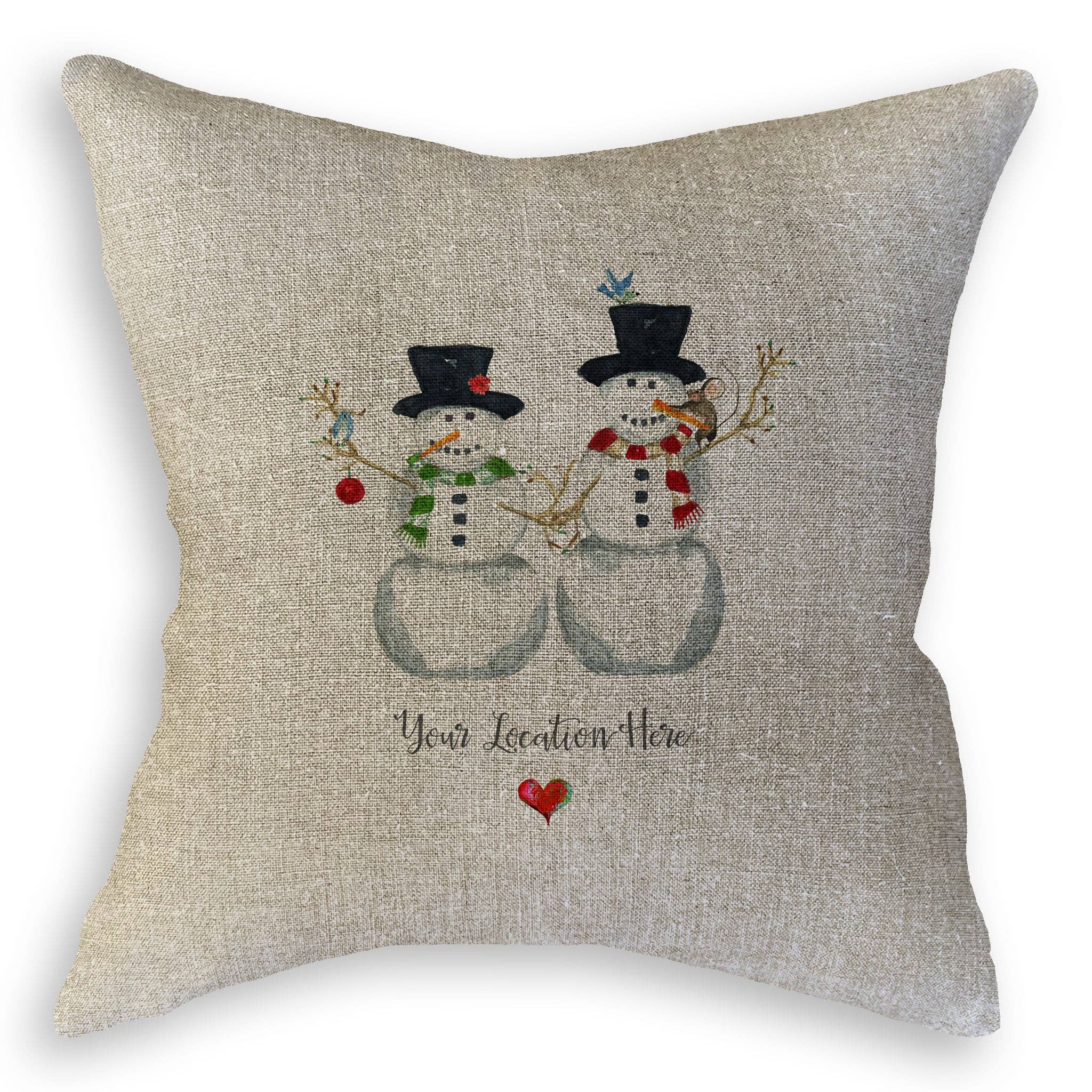 French Graffiti – Großhandel Geschirrtücher – Schneemänner bringen mein Herz mit dem Standort zum Schmelzen10