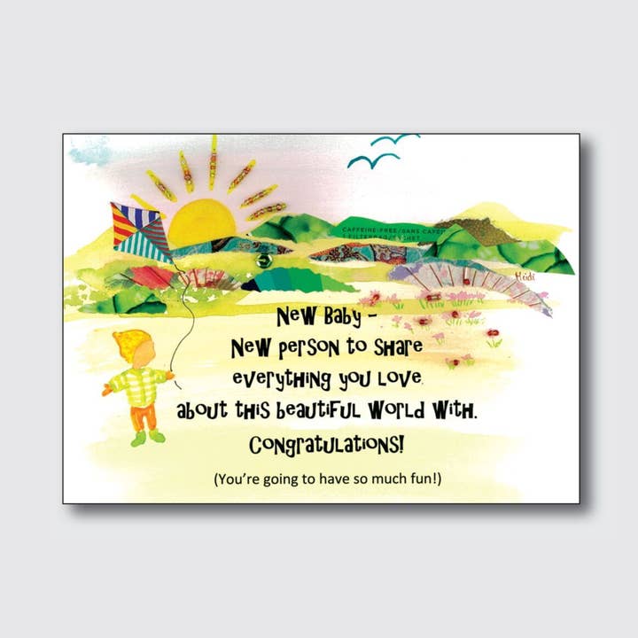 Nouveau Bébé Fun pour la vente par Chique Lixo Greeting Cards