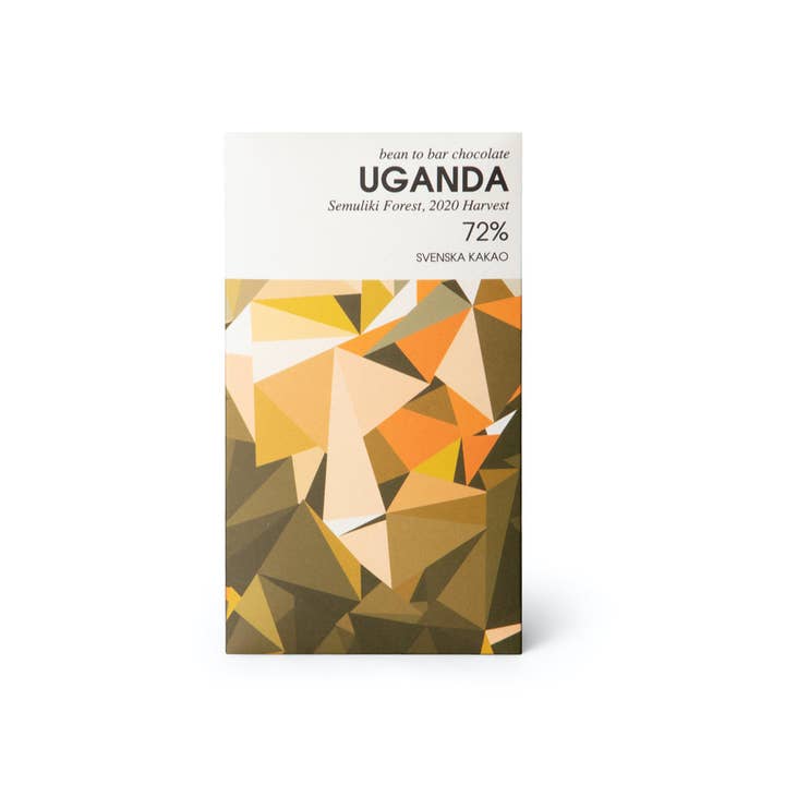 Svenska Kakao - Wholesale Chocolate Bar - Single Origin Dark Chocolate bar: Uganda 72% - Craft