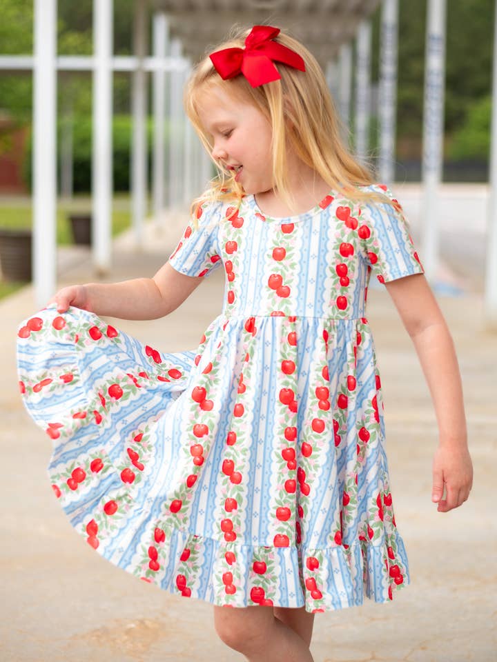 Twirl Dress | Apple Trellis for wholesale by Eliza Cate and Co