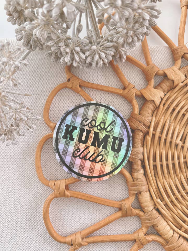 Club Cool Kumu en Palaka | Autocollant Vinyle HOLO pour la vente par Bujo Bae
