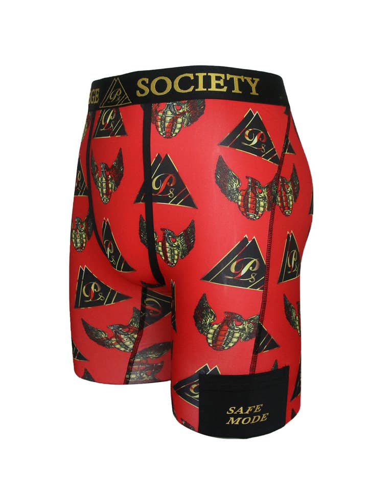 Monocromatico Biancheria intima Trinade Monogram rossa in vendita all'ingrosso su Faire