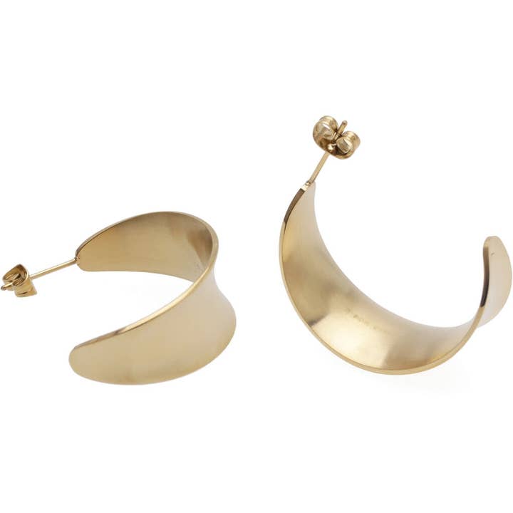 Orecchini LAGUNA - Half Moon per la vendita all'ingrosso da parte di 3 For Evigt