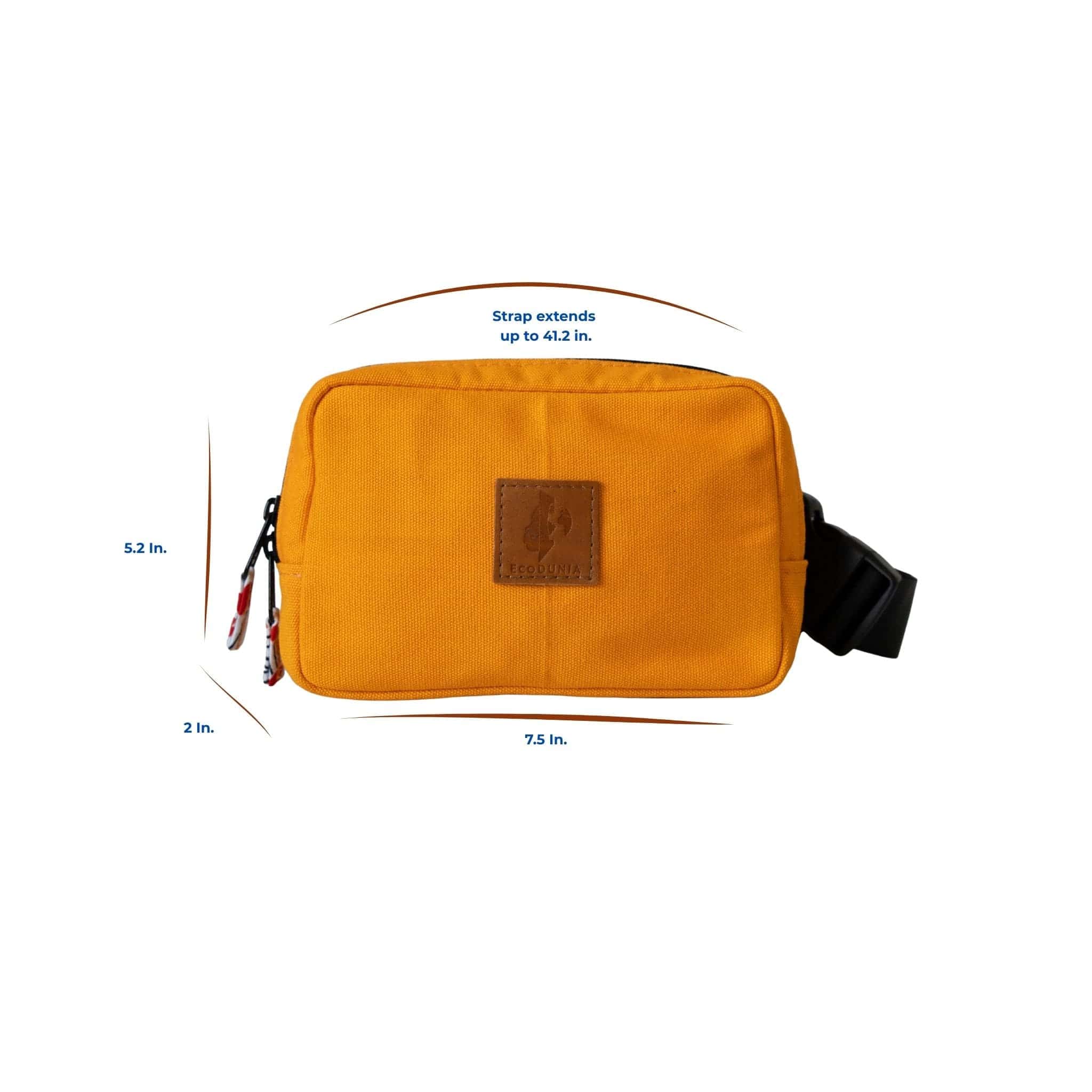 Ecodunia - Wholesale Belt Bag - Unisex - Canvas Crossbody Belt Bag Pouch, The Everywhere Belt Bag 1L62