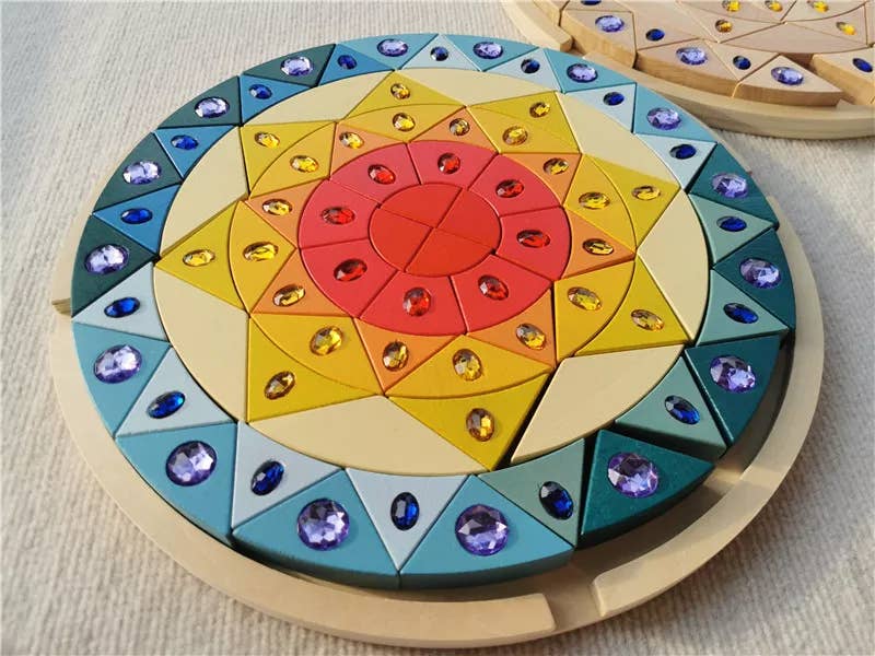 Tinitastic - Vendita all'ingrosso Blocchi - Bambini e neonati - Blocchi di gemme mandala - Blocchi di pietre acriliche - Blocchi di mandala10