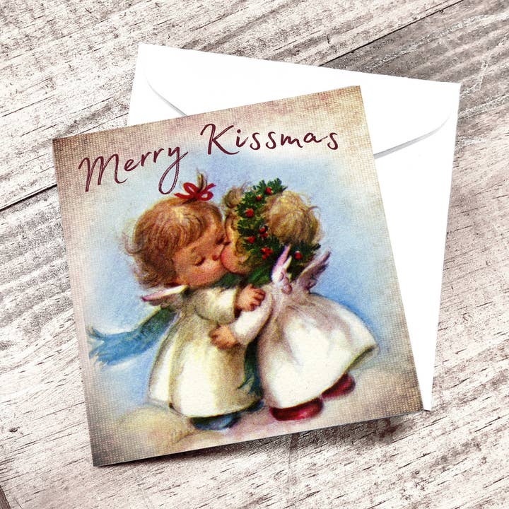 Yesterday's Best - Wholesale Christmas Card - Merry Kissmas Mini Card0