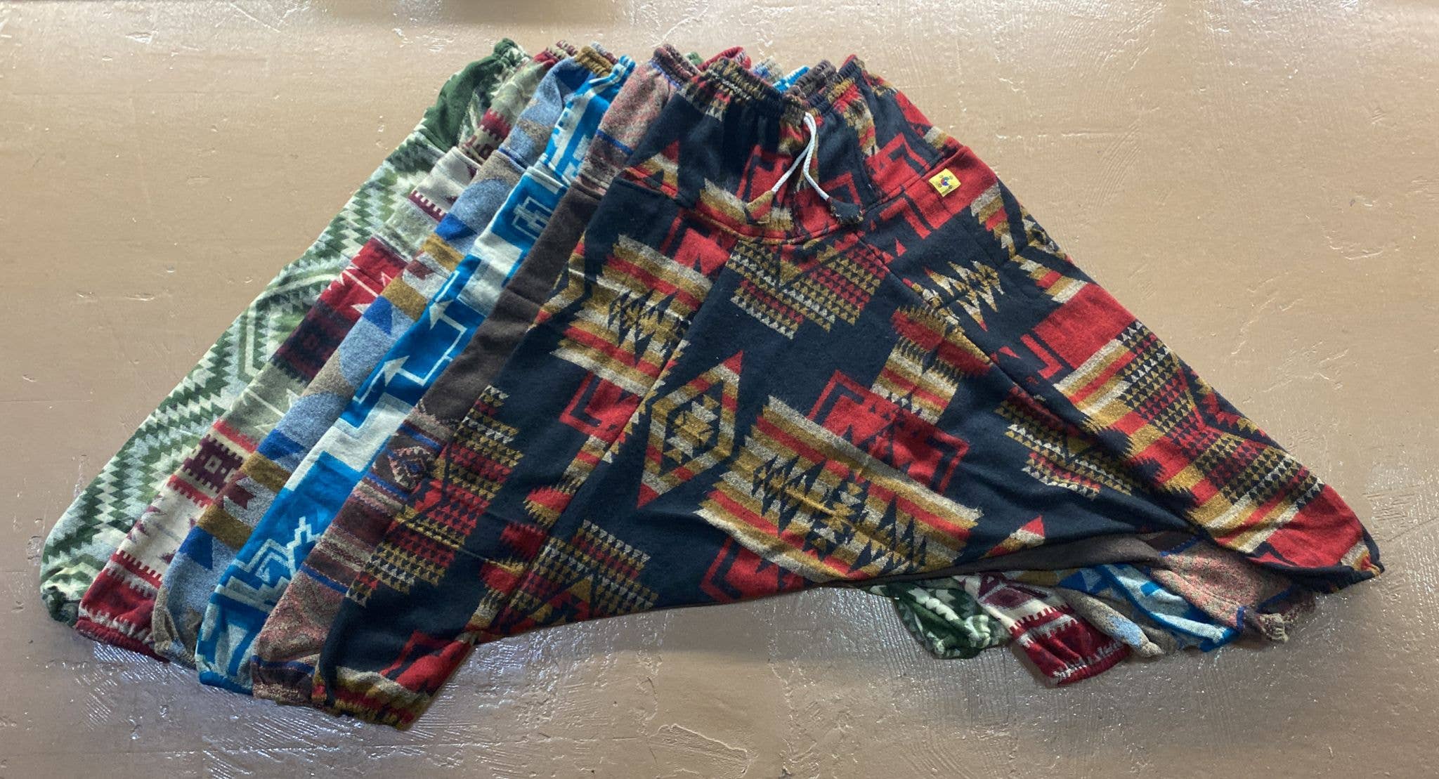 Katmandu Trading Co. - Wholesale Pants - Women's - Acrylic Cargo Pocket Harem Pants (Assorted)0