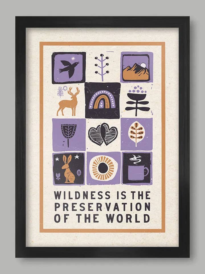 Wildernis - Natuur Poster Print voor wholesale door The Northern Line