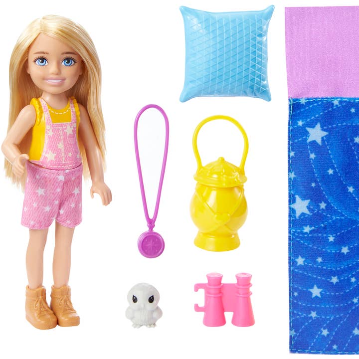 Camping Chelsea Doll w/Accessories for wholesale by Variety Distributors