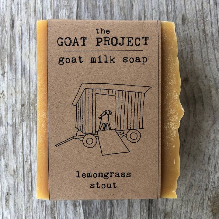 the GOAT PROJECT - Wholesale Bar Soap - lemongrass stout goat milk bar soap0
