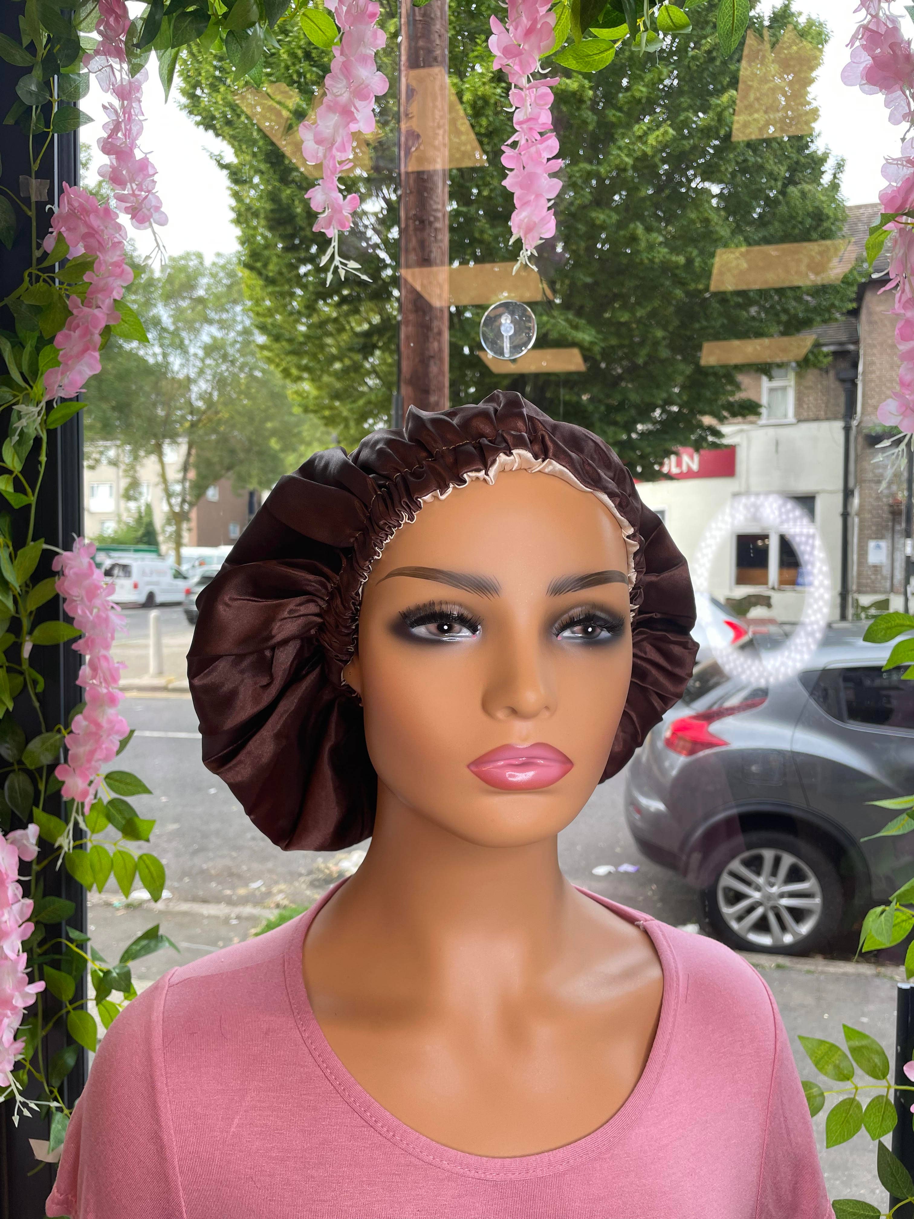 Lux Beauty Essentials Ltd – wholesale Sleep cap / bonnet – women's – Lux Adjustable Strap Hair Bonnet0