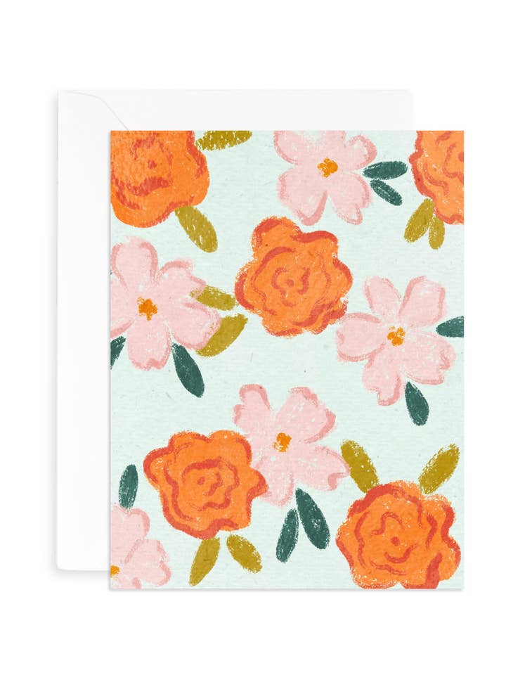 Floral Card for wholesale by This Little Paper Shop