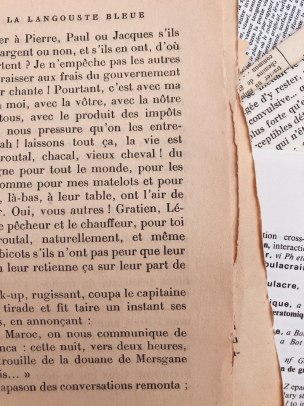 Chapteries - Wholesale DIY Craft Kit - Book pages kit2