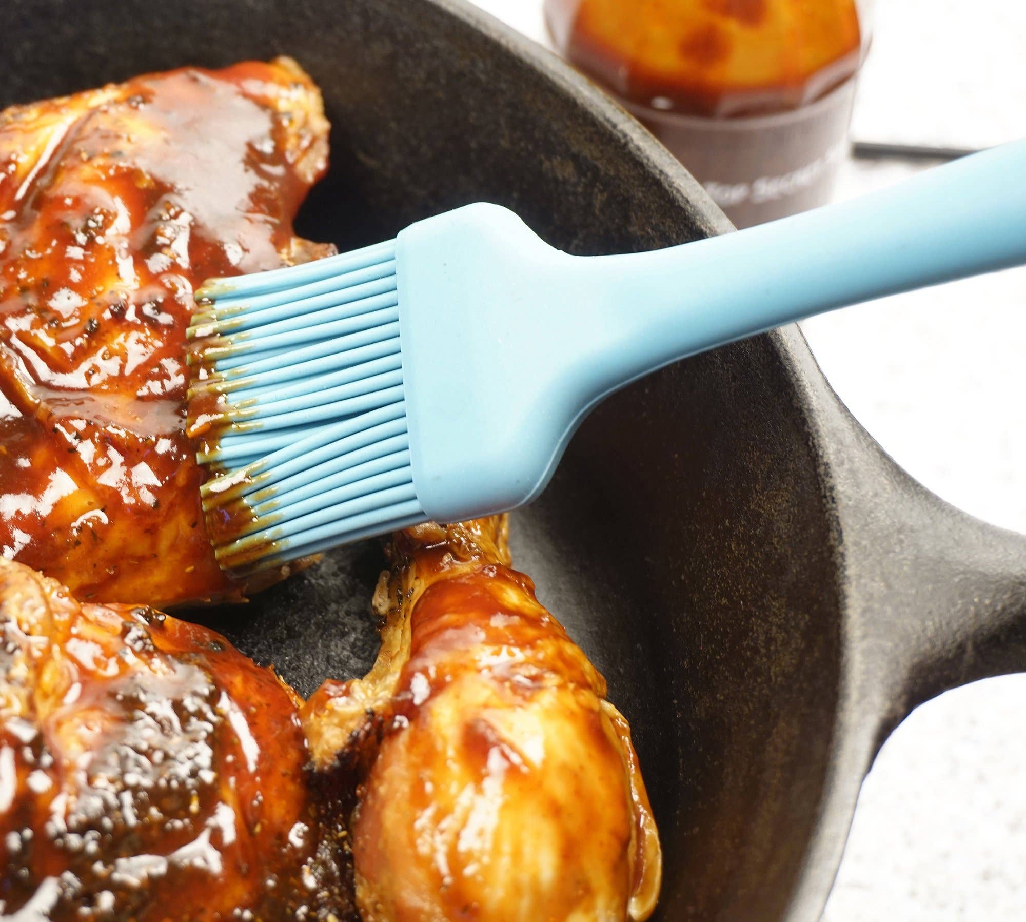 RSVP International - Wholesale Basting Brush - Silicone Basting Brush - Turquoise6