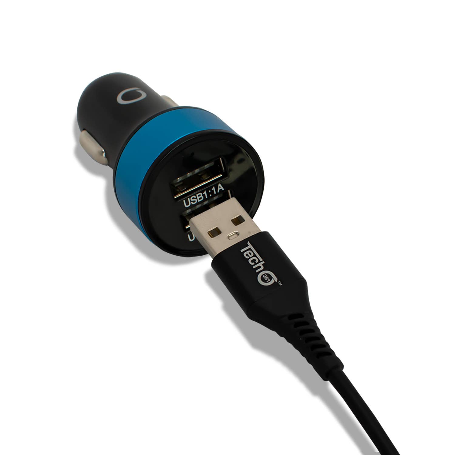 iTech361 - Wholesale Draagbare oplader - 2.4A AUTOLADER MET 2 POORTEN2