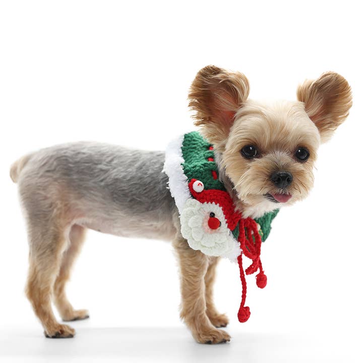 Dogo Pet – wholesale Scarf - Katt och hund – Santa virkad krage