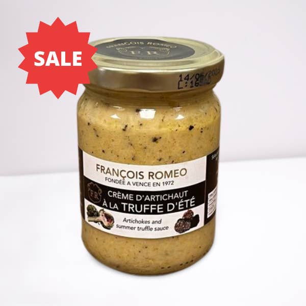Artichoke cream with truffle 130GR for wholesale by François Roméo