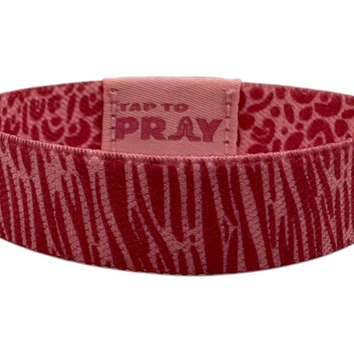 Versible - Wholesale Wristband - Tap To Prayâ„¢ Wristbands - Safari Rose