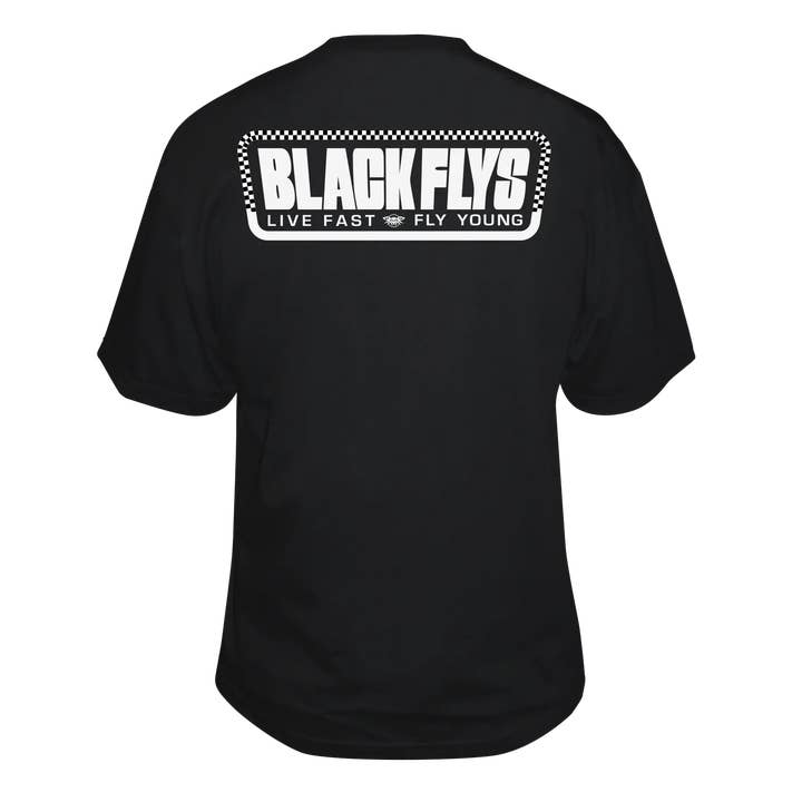 Fly Fast Tee for wholesale by Black Flys Eyewear