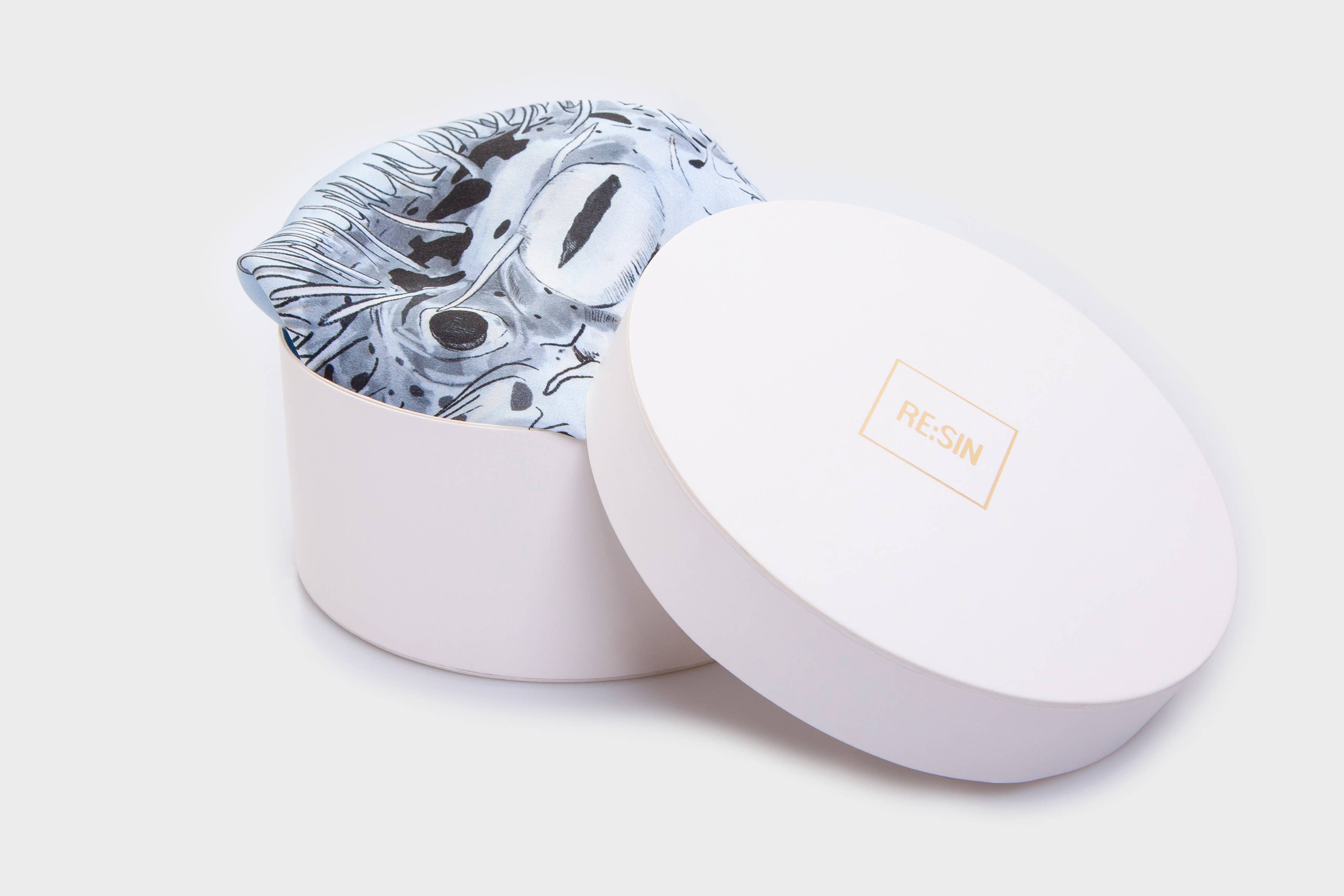 RE:SIN - Wholesale Sjaal - Dames - Zijden sjaal met kogelvis1