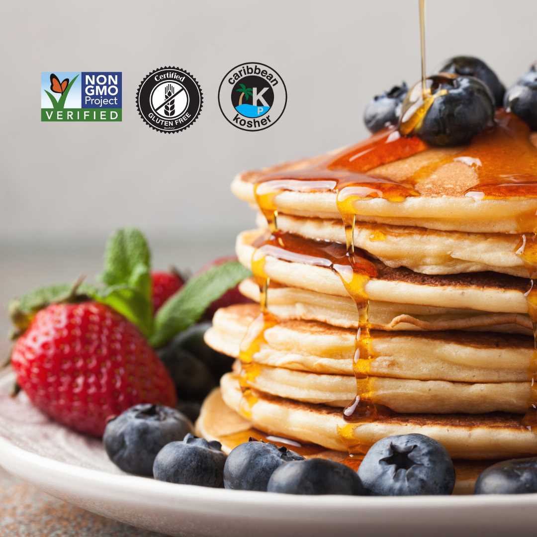 Amasar - Wholesale Pancake mix - Protein Pancake & Waffle Mix, Gluten-Free, Plant-based, 9oz2