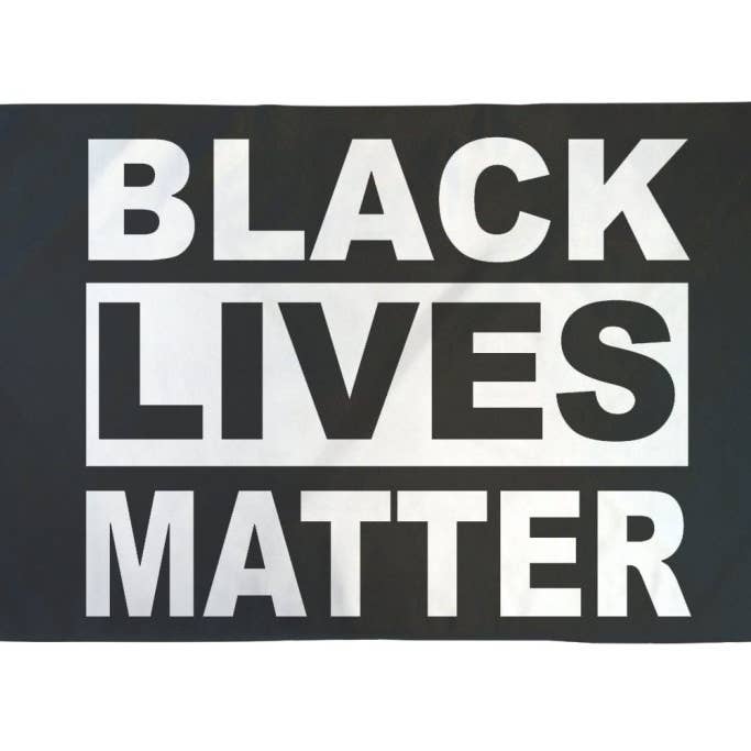 Bandiera Black Lives Matter 3x5ft Poliestere per la vendita all'ingrosso da parte di Flags Importer
