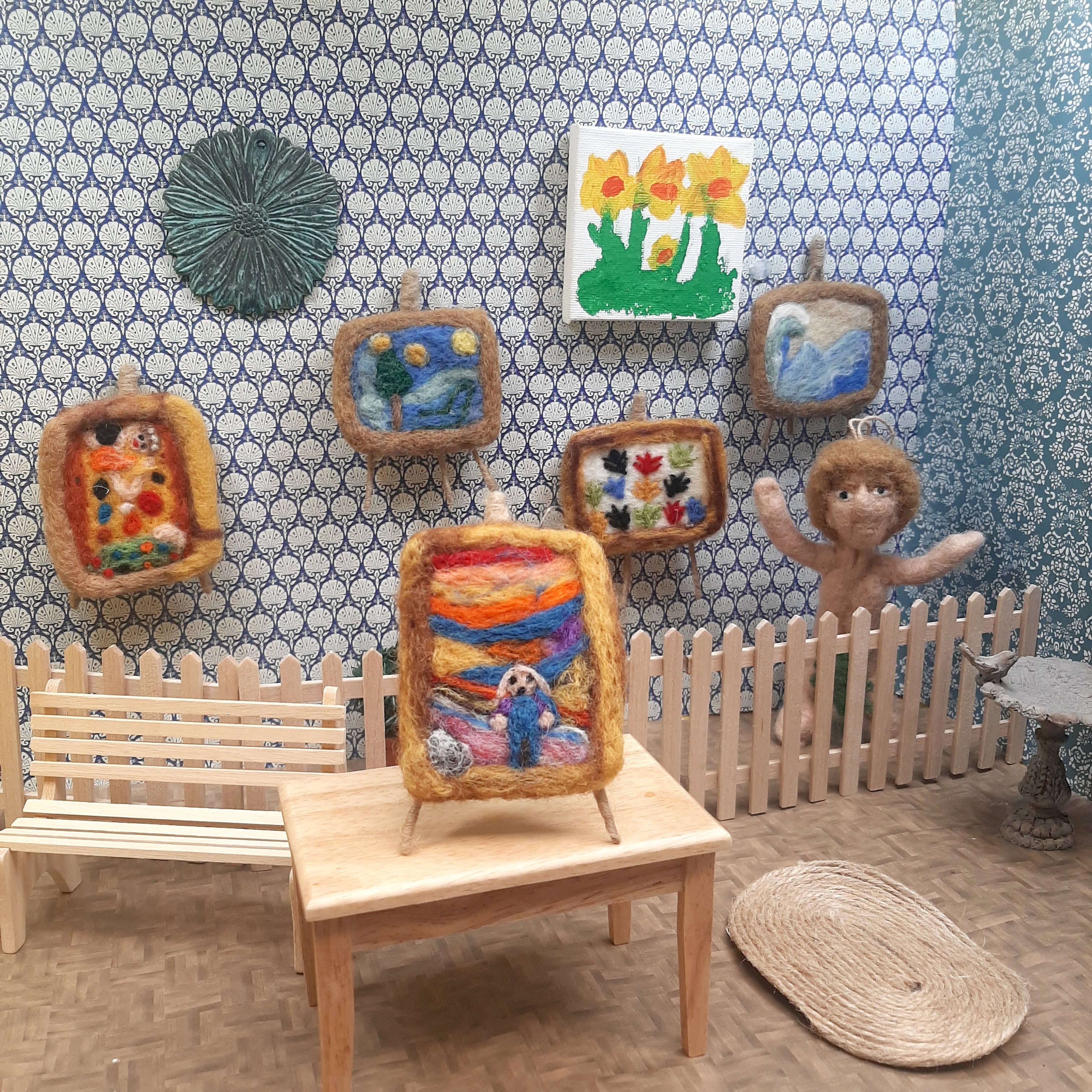 Felt So Good - Wholesale Decorative Tabletop Object - Handmade Felt Marevellous Masterpieces Art Decoration10