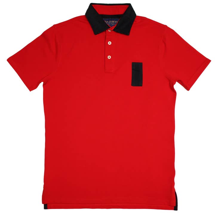 Textura Unius Rouge Polo for wholesale by Razbel