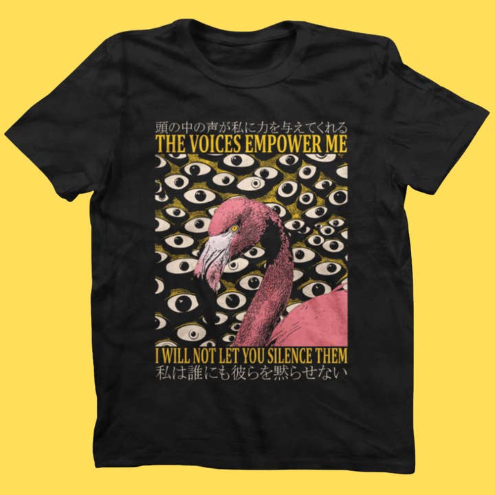 'Stimmen geben mir Kraft' Shirt für den Großhandel von Wicked Clothes