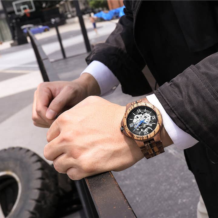 Wooden Element - Wholesale Wrist Watch - Men's - Prohibition Watch5