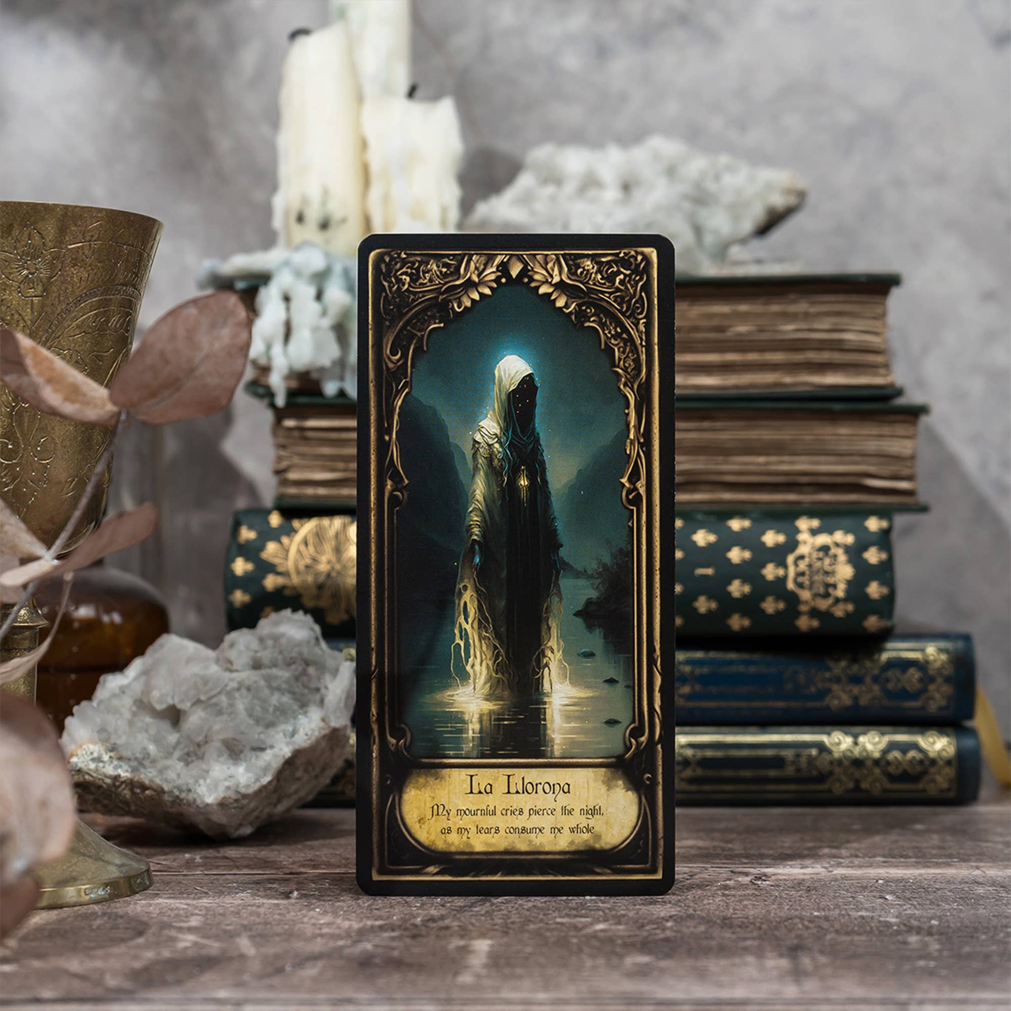 Erethereal – wholesale Tarot cards – Obsidian Veil Oracle Deck8